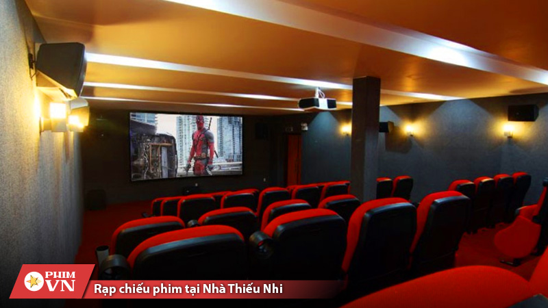 Rạp chiếu phim tại Nhà Thiếu Nhi