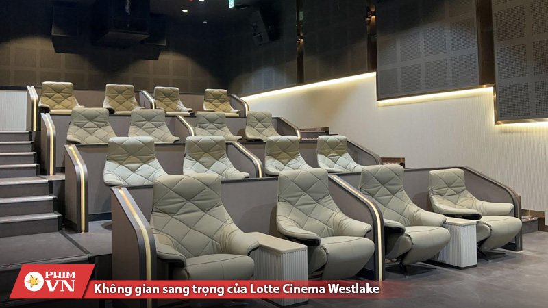 Không gian sang trọng đẳng cấp quốc tế của Lotte Cinema Westlake