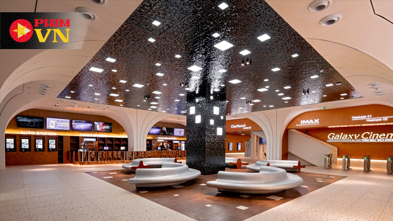 Không gian phòng vé hiện đại tại Galaxy Thiso Mall Thủ Đức
