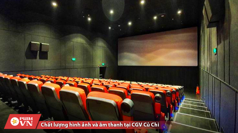 CGV Satra Củ Chi sở hữu hệ thống âm thanh, máy chiếu hiện đại với chất lượng vượt trội  