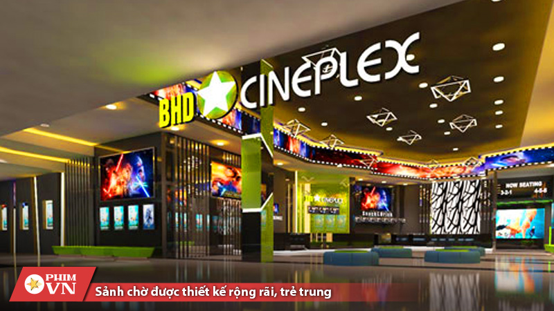 Sảnh chờ được thiết kế rộng rãi, trẻ trung