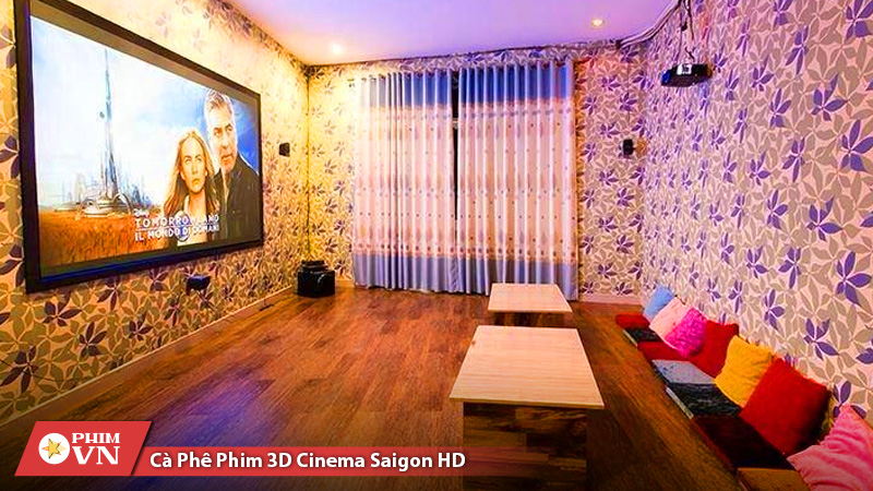Cà Phê Phim 3D Cinema Saigon HD