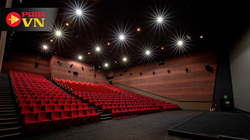 Khu vực ghế ngồi sạch sẽ, êm ái tại Lotte Cinema Thủ Đức
