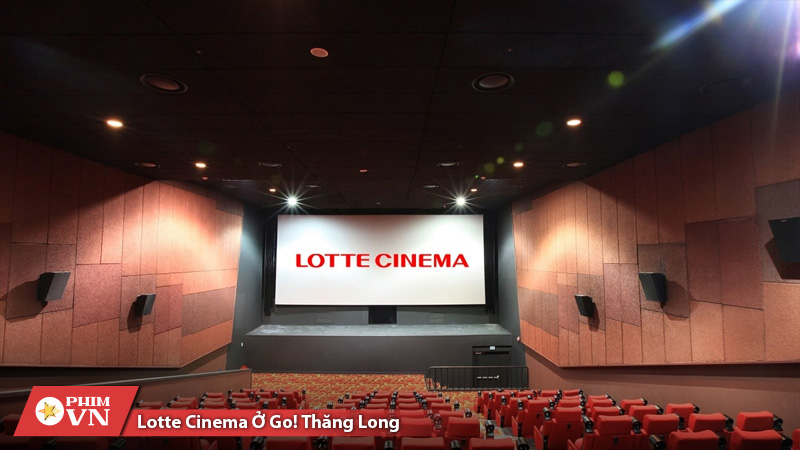 Rạp chiếu phim Lotte Cinema được thiết kế theo tiêu chuẩn Hàn Quốc