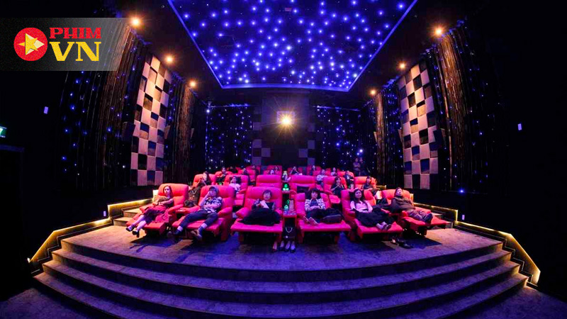 Không gian phòng chiếu BHD Star Thảo Điền hiện đại