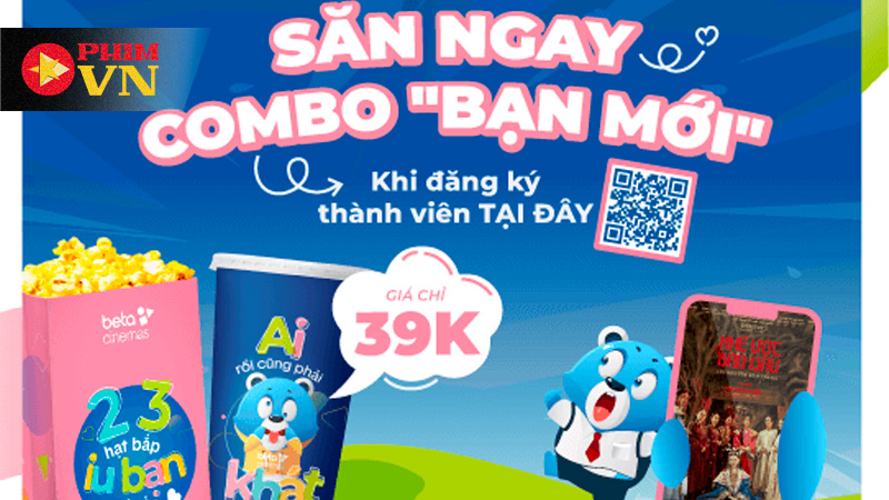 Combo Bắp Nước Beta Cineplex Giá Rẻ