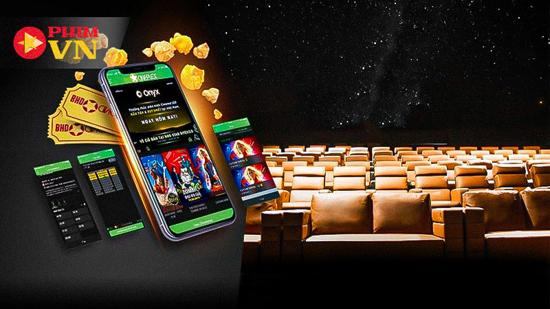 Đặt vé bằng ứng dụng BHD Star