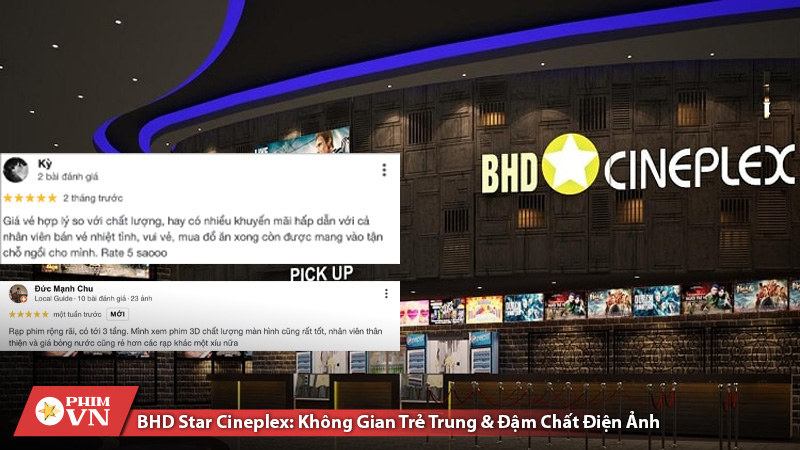 Tận hưởng những trải nghiệm đậm chất điện ảnh ở BHD Star Cineplex Tận hưởng những trải nghiệm đậm chất điện ảnh ở BHD Star Cineplex