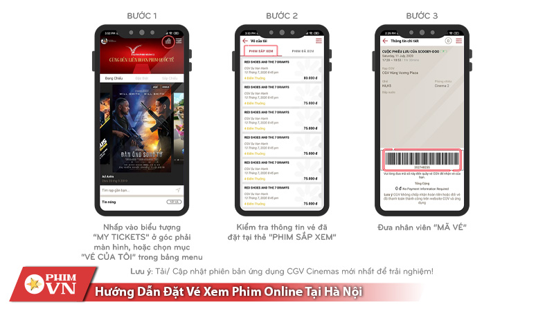 Hướng Dẫn Đặt Vé Oneline