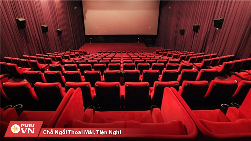 Chỗ ngồi được bố trí hợp lý, tạo cảm giác thoải mái cho người dùng