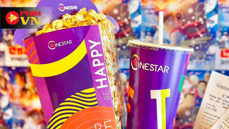 Ở Cinestar có những combo bắp nước tiện lợi cho bạn lựa chọn 