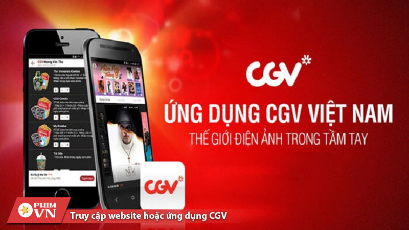 đặt vé CGV online