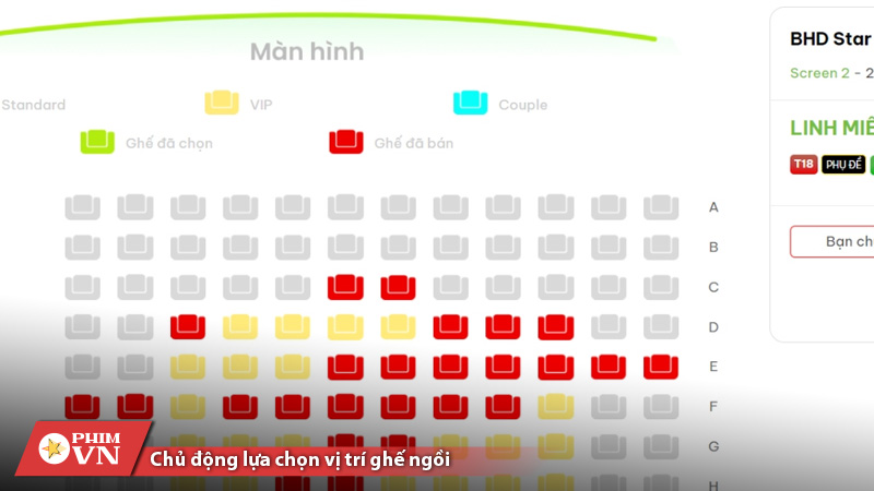 cách đặt vé BHD