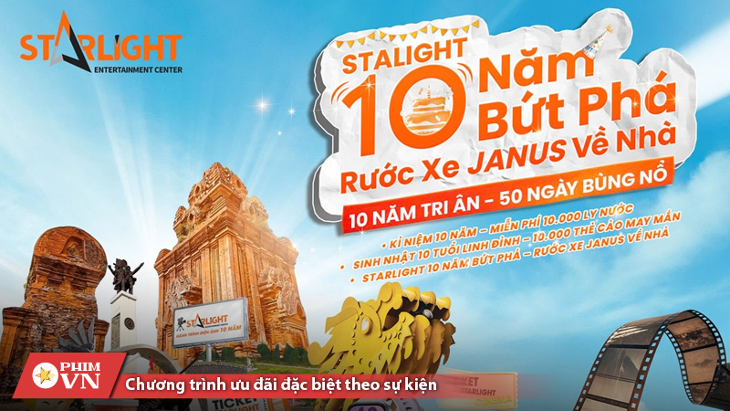 Chương trình ưu đãi đặc biệt theo sự kiện